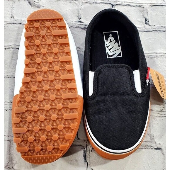 VANS Snow Lodge Slipper Black Gum RARE WATER RESISTANT MENS SZ 4 WOMENS SZ 5.5 - Picture 6 of 7
